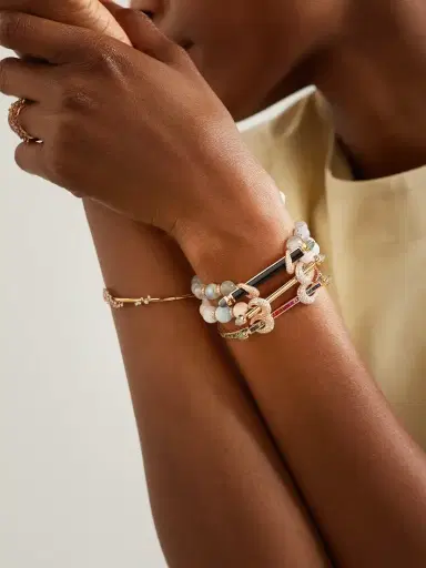 Ananya Chakra 18-karat Rose Gold Multi-stone Bracelet | Thumbnail 6 Ananya Chakra 18-karat Rose Gold Multi-stone Bracelet | Thumbnail 6