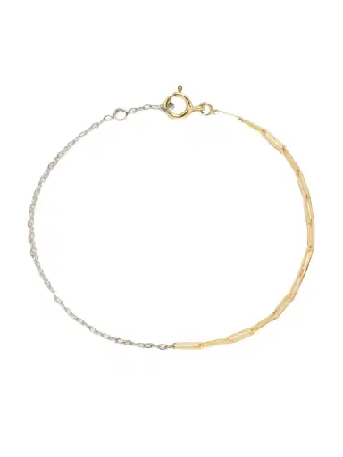 Yvonne Léon 18-karat White And Yellow Gold Bracelet | Thumbnail 1 Yvonne Léon 18-karat White And Yellow Gold Bracelet | Thumbnail 1