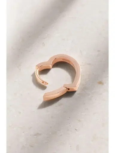 Repossi Antifer Heart Small 18-karat Rose Gold Single Earring | Thumbnail 3 Repossi Antifer Heart Small 18-karat Rose Gold Single Earring | Thumbnail 3