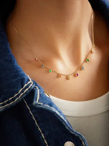 Roxanne First 14-karat Gold Sapphire Necklace | Thumbnail 2 Roxanne First 14-karat Gold Sapphire Necklace | Thumbnail 2