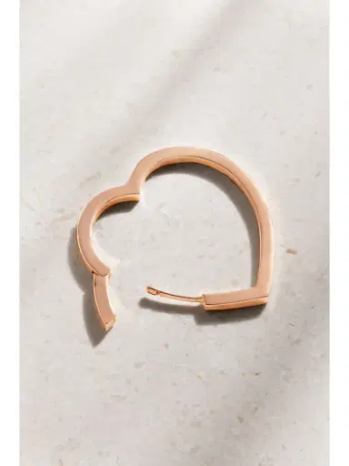 Repossi Antifer Heart Large 18-karat Rose Gold Single Earring | Thumbnail 3 Repossi Antifer Heart Large 18-karat Rose Gold Single Earring | Thumbnail 3