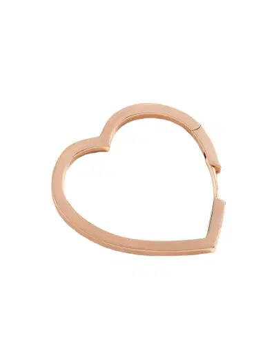 Repossi Antifer Heart Large 18-karat Rose Gold Single Earring | Thumbnail 1 Repossi Antifer Heart Large 18-karat Rose Gold Single Earring | Thumbnail 1