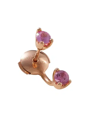 Anita Ko Orbit 18-karat Rose Gold Sapphire Single Earring | Thumbnail 1 Anita Ko Orbit 18-karat Rose Gold Sapphire Single Earring | Thumbnail 1