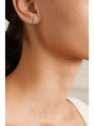 STONE AND STRAND Suspender 10-karat Gold Diamond Earring | Thumbnail 4 STONE AND STRAND Suspender 10-karat Gold Diamond Earring | Thumbnail 4