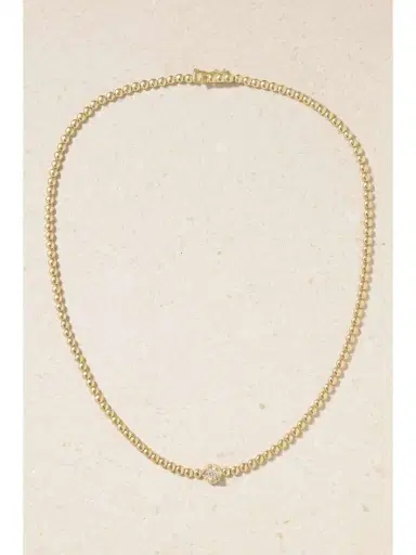 Jennifer Meyer 18-karat Gold Diamond Necklace | Thumbnail 4 Jennifer Meyer 18-karat Gold Diamond Necklace | Thumbnail 4
