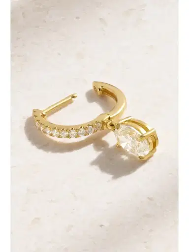 Anita Ko 18-karat Gold Diamond Single Earring | Thumbnail 3 Anita Ko 18-karat Gold Diamond Single Earring | Thumbnail 3