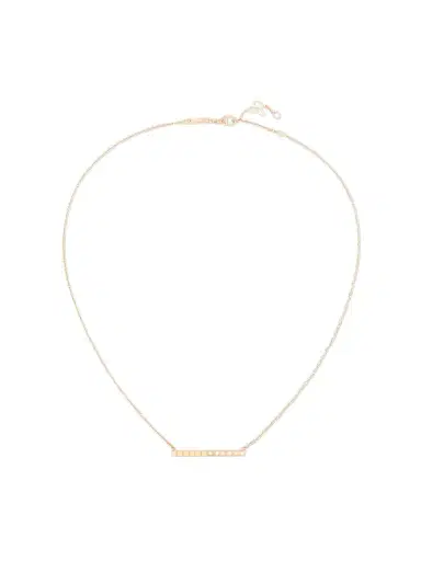 Chopard Ice Cube Pure 18-karat Rose Gold Diamond Necklace | Thumbnail 1 Chopard Ice Cube Pure 18-karat Rose Gold Diamond Necklace | Thumbnail 1