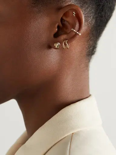 Mateo Mini Venus 14-karat Gold Earrings | Thumbnail 4 Mateo Mini Venus 14-karat Gold Earrings | Thumbnail 4
