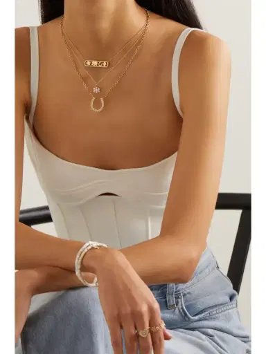 Sydney Evan Small Eye 14-karat Gold Diamond Necklace | Thumbnail 5 Sydney Evan Small Eye 14-karat Gold Diamond Necklace | Thumbnail 5