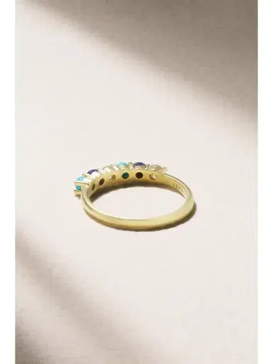 Jennifer Meyer 18-karat Gold Multi-stone Ring | Thumbnail 3 Jennifer Meyer 18-karat Gold Multi-stone Ring | Thumbnail 3