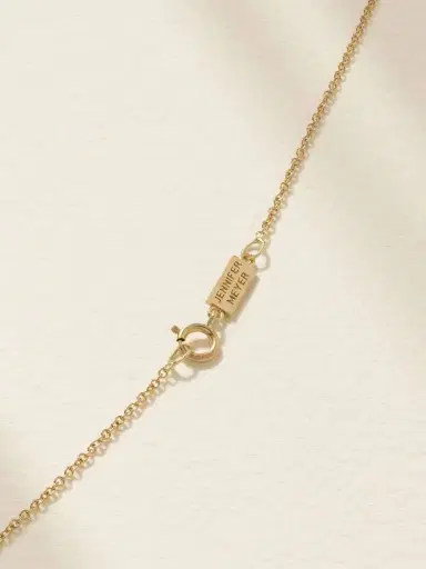 Jennifer Meyer Mommy 18-karat Gold Necklace | Thumbnail 3 Jennifer Meyer Mommy 18-karat Gold Necklace | Thumbnail 3