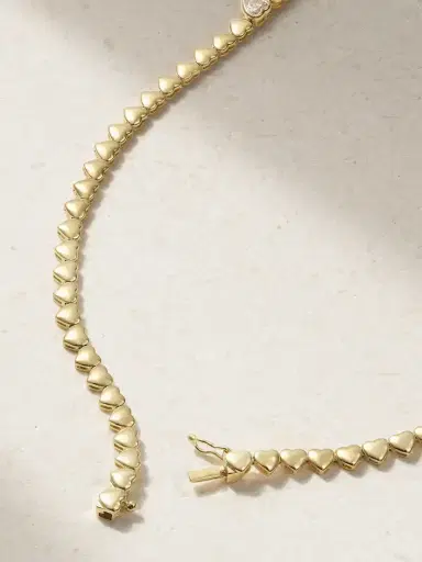 Anita Ko 18-karat Gold, Diamond And Emerald Necklace | Thumbnail 3 Anita Ko 18-karat Gold, Diamond And Emerald Necklace | Thumbnail 3