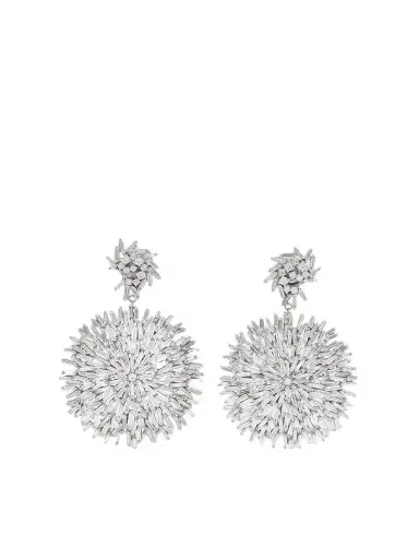 Suzanne Kalan 18-karat White Gold Diamond Earrings | Thumbnail 1 Suzanne Kalan 18-karat White Gold Diamond Earrings | Thumbnail 1