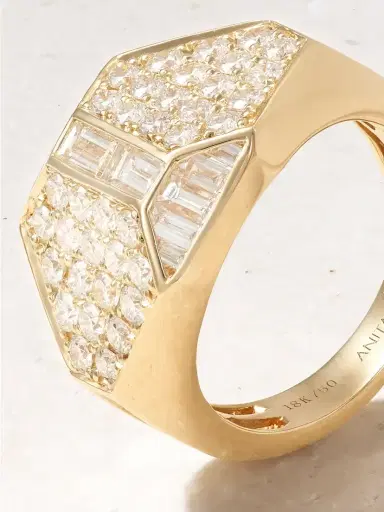 Anita Ko Hive 18-karat Gold Diamond Ring | Thumbnail 4 Anita Ko Hive 18-karat Gold Diamond Ring | Thumbnail 4