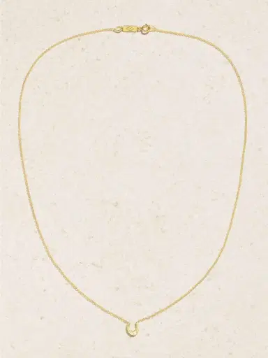 Jennifer Meyer Mini Horseshoe 18-karat Gold Diamond Necklace | Thumbnail 4 Jennifer Meyer Mini Horseshoe 18-karat Gold Diamond Necklace | Thumbnail 4