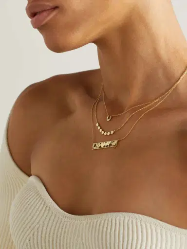 Jennifer Meyer Mini Horseshoe 18-karat Gold Diamond Necklace | Thumbnail 5 Jennifer Meyer Mini Horseshoe 18-karat Gold Diamond Necklace | Thumbnail 5