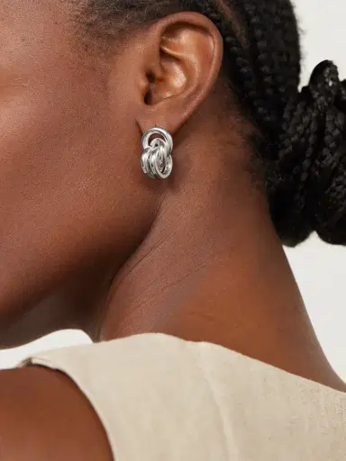 LIÉ STUDIO The Vera Silver Earrings | Thumbnail 2 LIÉ STUDIO The Vera Silver Earrings | Thumbnail 2