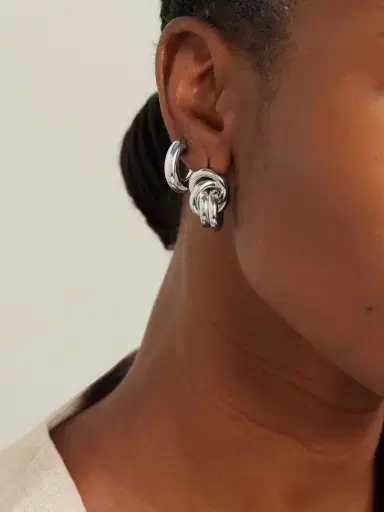 LIÉ STUDIO The Vera Silver Earrings | Thumbnail 5 LIÉ STUDIO The Vera Silver Earrings | Thumbnail 5