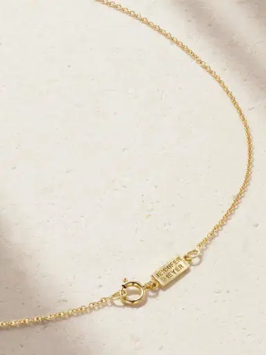 Jennifer Meyer Mini Hamsa 18-karat Gold Diamond Necklace | Thumbnail 3 Jennifer Meyer Mini Hamsa 18-karat Gold Diamond Necklace | Thumbnail 3