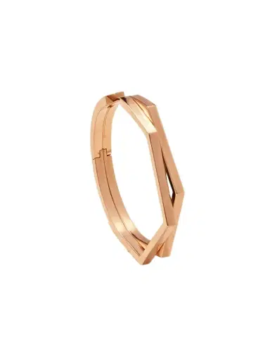 Repossi Antifer Large 18-karat Rose Gold Single Hoop Earring | Thumbnail 1 Repossi Antifer Large 18-karat Rose Gold Single Hoop Earring | Thumbnail 1