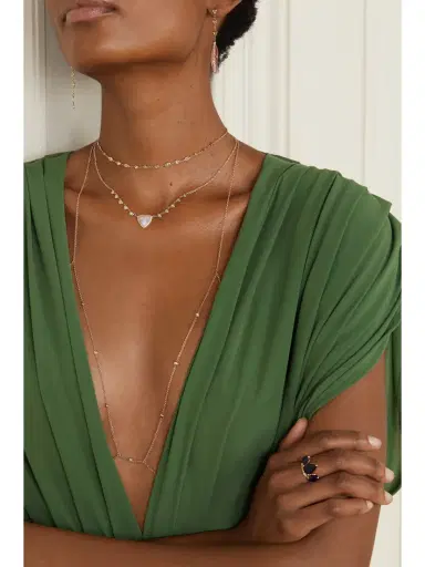 Jacquie Aiche 14-karat Rose Gold Diamond Body Chain | Thumbnail 2 Jacquie Aiche 14-karat Rose Gold Diamond Body Chain | Thumbnail 2