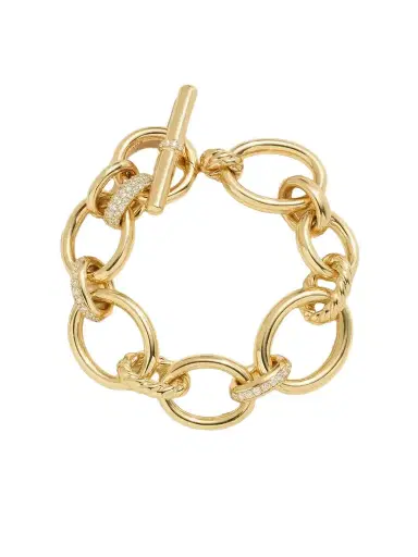 David Yurman Mercer 18-karat Gold Diamond Bracelet | Thumbnail 1 David Yurman Mercer 18-karat Gold Diamond Bracelet | Thumbnail 1