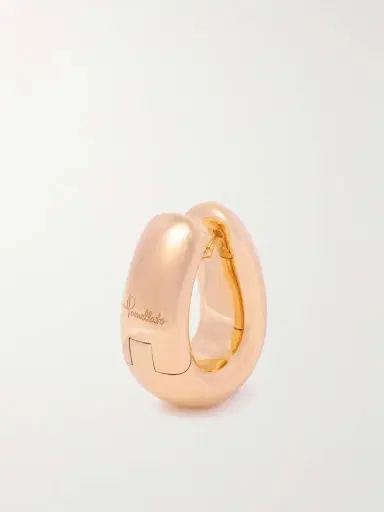 Pomellato Iconica 18-karat Rose Gold Diamond Hoop Earrings | Thumbnail 4 Pomellato Iconica 18-karat Rose Gold Diamond Hoop Earrings | Thumbnail 4