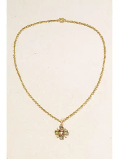 Irene Neuwirth Gemmy Gem 18-karat Gold, Tourmaline And Pearl Necklace | Thumbnail 4 Irene Neuwirth Gemmy Gem 18-karat Gold, Tourmaline And Pearl Necklace | Thumbnail 4