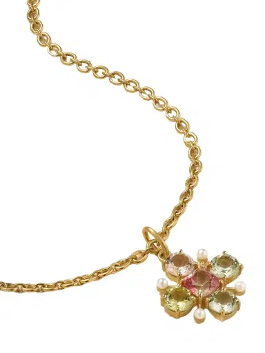 Irene Neuwirth Gemmy Gem 18-karat Gold, Tourmaline And Pearl Necklace | Thumbnail 1 Irene Neuwirth Gemmy Gem 18-karat Gold, Tourmaline And Pearl Necklace | Thumbnail 1
