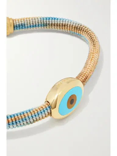 OLE LYNGGAARD COPENHAGEN Life 18-karat Gold, Rope, Turquoise And Enamel Bracelet | Thumbnail 3 OLE LYNGGAARD COPENHAGEN Life 18-karat Gold, Rope, Turquoise And Enamel Bracelet | Thumbnail 3