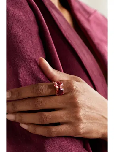 Irene Neuwirth Gemmy Gem 18-karat Rose Gold Tourmaline Ring | Thumbnail 2 Irene Neuwirth Gemmy Gem 18-karat Rose Gold Tourmaline Ring | Thumbnail 2