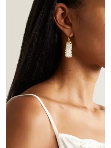 Irene Neuwirth 18-karat Gold, Pearl And Diamond Earrings | Thumbnail 2 Irene Neuwirth 18-karat Gold, Pearl And Diamond Earrings | Thumbnail 2