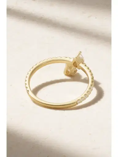 Anita Ko Princess Eternity 18-karat Gold Diamond Ring | Thumbnail 3 Anita Ko Princess Eternity 18-karat Gold Diamond Ring | Thumbnail 3