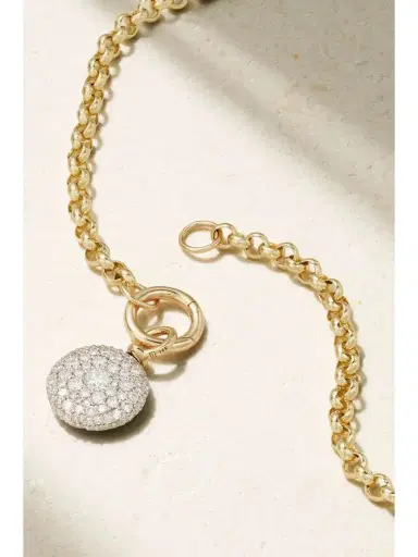 Lucy Delius 14-karat Gold Diamond Necklace | Thumbnail 3 Lucy Delius 14-karat Gold Diamond Necklace | Thumbnail 3