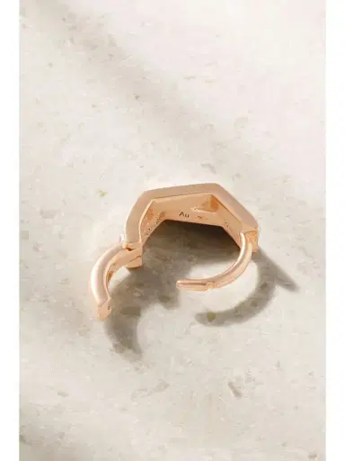Repossi 18-karat Rose Gold Single Hoop Earring | Thumbnail 3 Repossi 18-karat Rose Gold Single Hoop Earring | Thumbnail 3