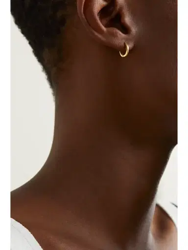Anita Ko Huggies 18-karat Gold Hoop Earrings | Thumbnail 4 Anita Ko Huggies 18-karat Gold Hoop Earrings | Thumbnail 4