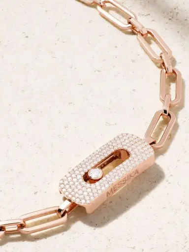 Messika My Move 18-karat Rose Gold Diamond Bracelet | Thumbnail 4 Messika My Move 18-karat Rose Gold Diamond Bracelet | Thumbnail 4