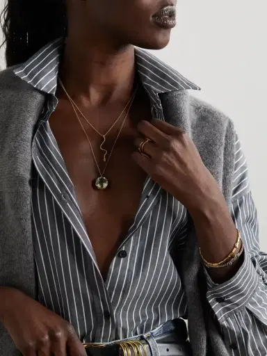 Ileana Makri Crown 18-karat Gold Amethyst Necklace | Thumbnail 5 Ileana Makri Crown 18-karat Gold Amethyst Necklace | Thumbnail 5