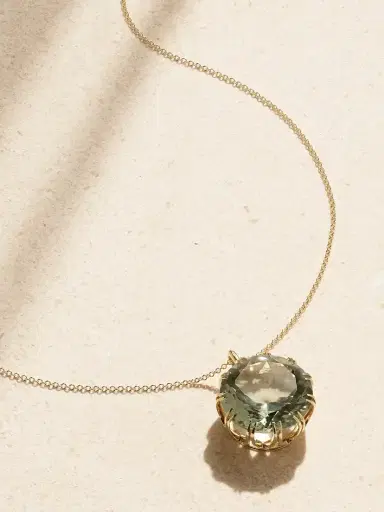 Ileana Makri Crown 18-karat Gold Amethyst Necklace | Thumbnail 1 Ileana Makri Crown 18-karat Gold Amethyst Necklace | Thumbnail 1