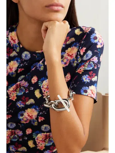 Rabanne Xl Silver-tone Bracelet | Thumbnail 2 Rabanne Xl Silver-tone Bracelet | Thumbnail 2