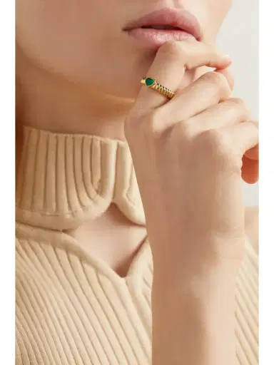 Anita Ko Zoe 18-karat Gold Emerald Ring | Thumbnail 3 Anita Ko Zoe 18-karat Gold Emerald Ring | Thumbnail 3