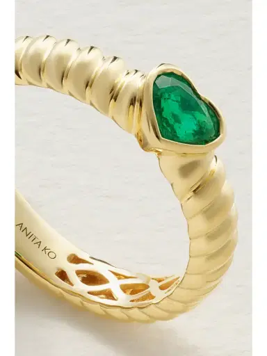 Anita Ko Zoe 18-karat Gold Emerald Ring | Thumbnail 5 Anita Ko Zoe 18-karat Gold Emerald Ring | Thumbnail 5