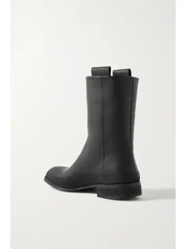 The Row Leather Ankle Boots | Thumbnail 3 The Row Leather Ankle Boots | Thumbnail 3
