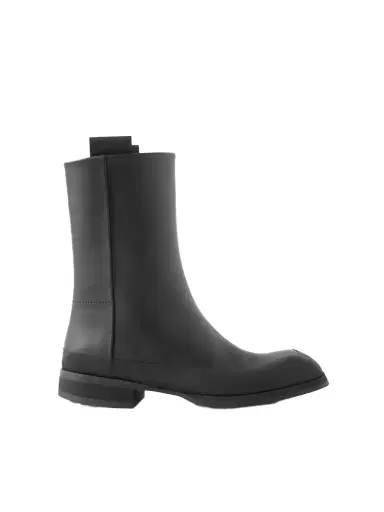 The Row Leather Ankle Boots | Thumbnail 1 The Row Leather Ankle Boots | Thumbnail 1