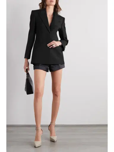 Givenchy Wool And Mohair-blend Blazer | Thumbnail 2 Givenchy Wool And Mohair-blend Blazer | Thumbnail 2