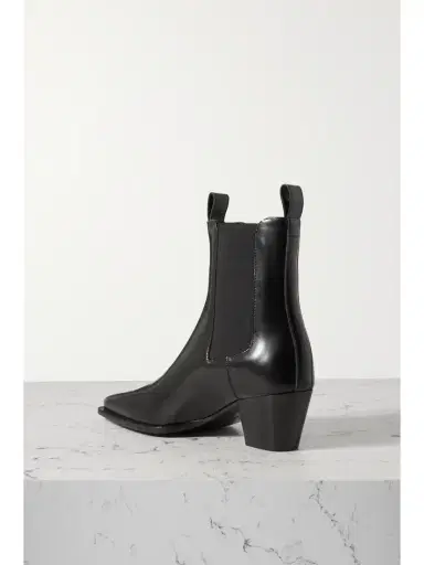 TOTEME + Net Sustain The City Leather Ankle Boots | Thumbnail 3 TOTEME + Net Sustain The City Leather Ankle Boots | Thumbnail 3