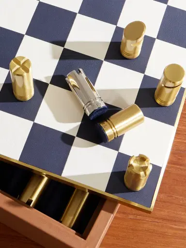 Savannah Morrow The Label Fowler Leather Chess Set - Men | Thumbnail 8 Savannah Morrow The Label Fowler Leather Chess Set - Men | Thumbnail 8