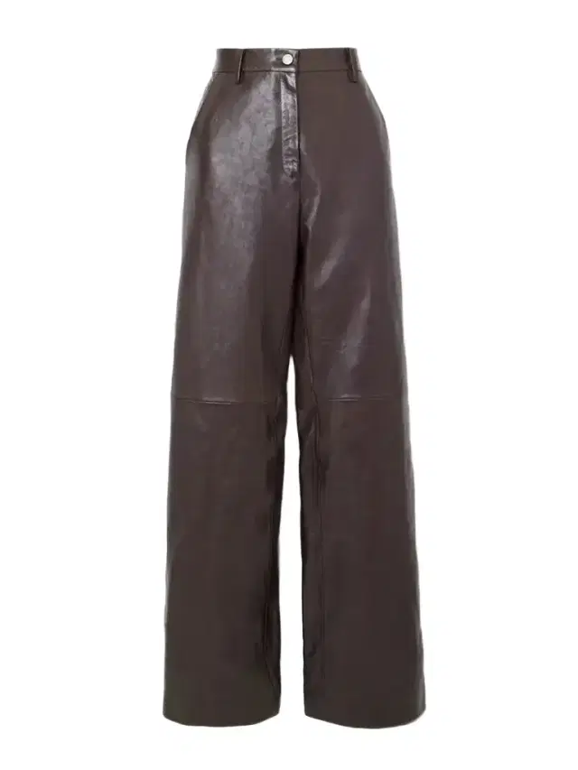 Leather Wide-leg Pants Leather Wide-leg Pants