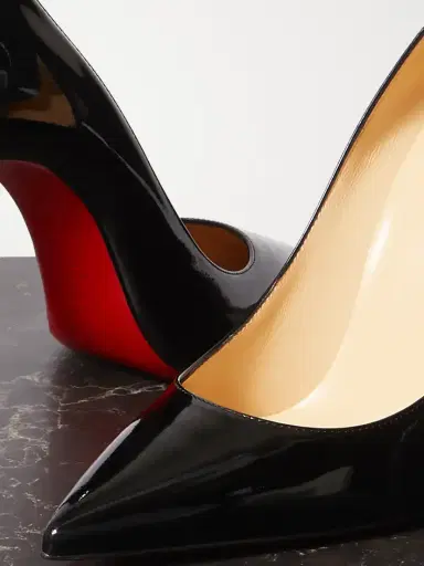 Christian Louboutin Kate 100 Patent-leather Pumps | Thumbnail 5 Christian Louboutin Kate 100 Patent-leather Pumps | Thumbnail 5