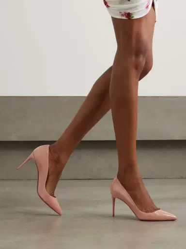 Christian Louboutin Pigalle Follies 85 Patent-leather Pumps | Thumbnail 2 Christian Louboutin Pigalle Follies 85 Patent-leather Pumps | Thumbnail 2